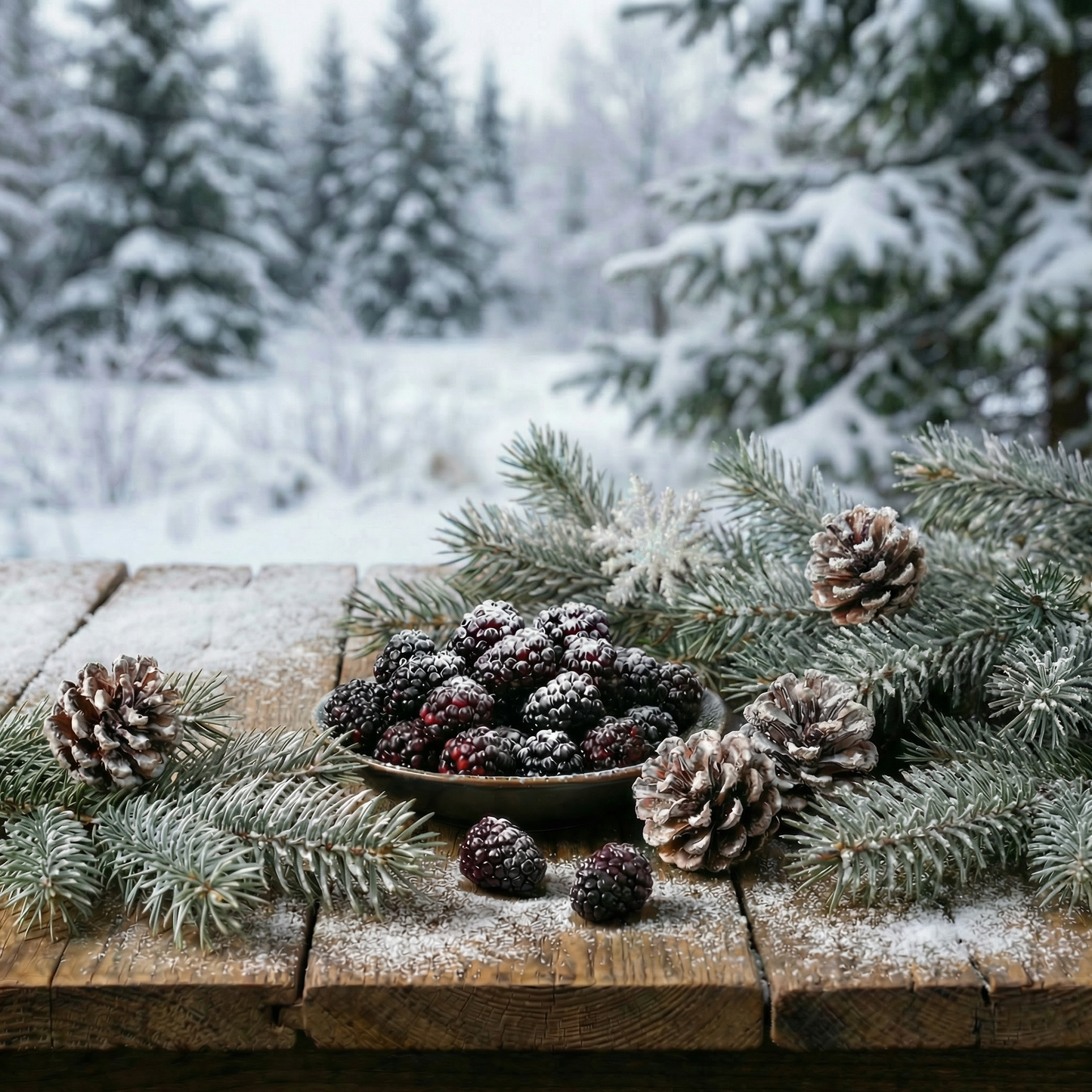 Berrylicius Evergreen Wax Melt Brittle