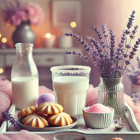 Lavender Sugar Clouds Wax Melt Brittles