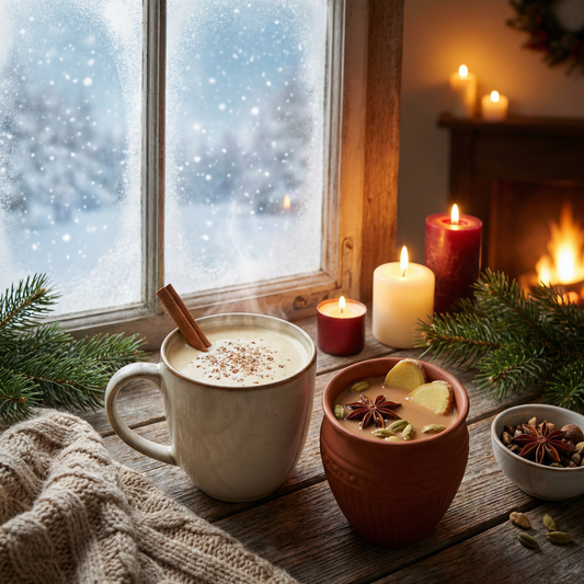 Chai Kisses & Eggnog Wishes Wax Melt Brittle